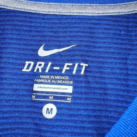 Nike Dri Fit Blue Shirt - Picture 5 of 5